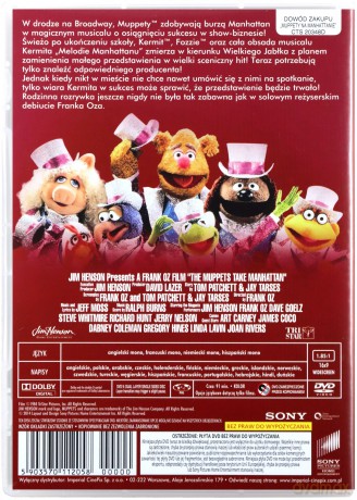 Muppety na Manhattanie [DVD]