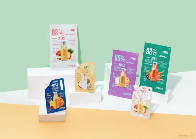 Talks Vegan Squeeze Mega Nutritious Sheet Mask 27 g