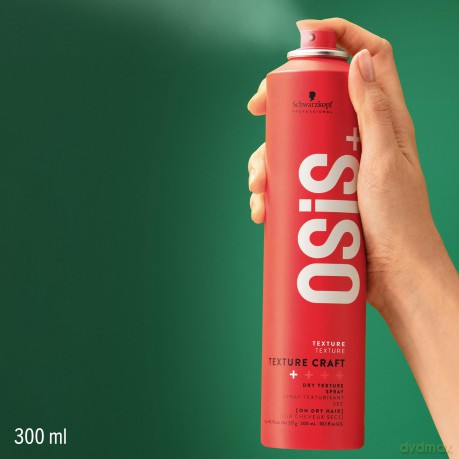 Texturizing hair spray OSiS Texture Craft Dry Texture Spray 300 ml