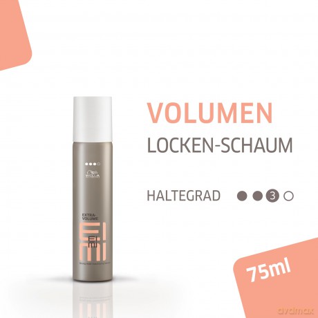The hardening foam volume for hair strong fixation Extra Volume EIMI - Volume: 75 ml