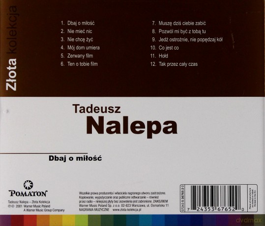 Tadeusz Nalepa: Złota Kolekcja [CD]