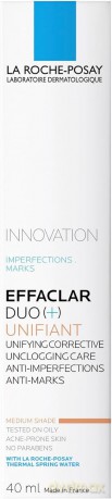 Toning skin cream Effeclar Duo+M Anti-Imperfection Care 40 ml - Shade: Medium