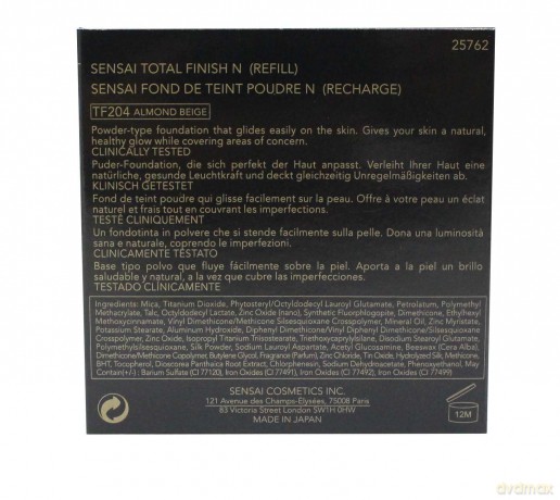 Total Finish powder make-up refill Refill 11 g - Shade: TF204