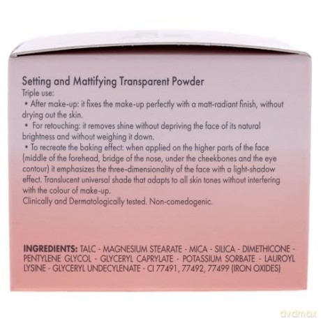 Transparent and fixing matting powder Prime Me Setting Powder 4.5 g - Shade: 001 Translucent