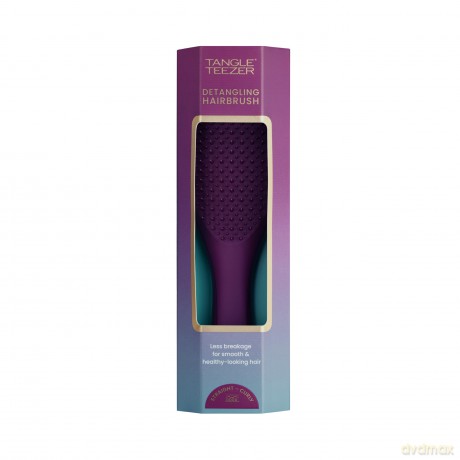 Ultimate Detangler Straight & Wavy Midnight Plum hair brush