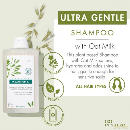 Ultra Gentle Shampoo Gentle Shampoo Oats Ultra Gentle Shampoo - Volume: 400 ml