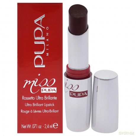 Ultra Gloss lipstick Miss Pupa Ultra Brilliant Lips tick 2.4 ml - Shade: 504 Ruby Red