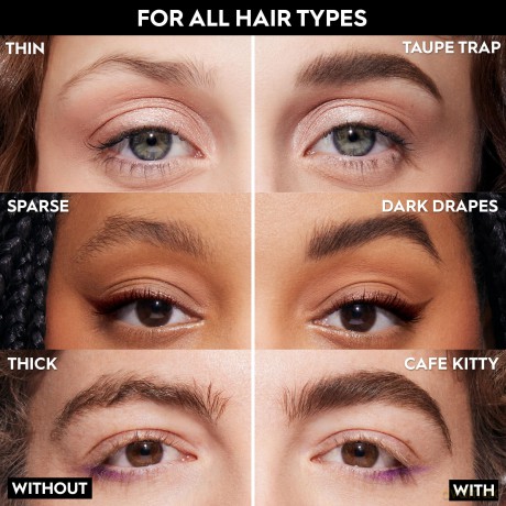 Volume gel for eyebrows Big Bush Volumizing Tinted Brow Gel 4.25 ml - Shade: Dark Drapes
