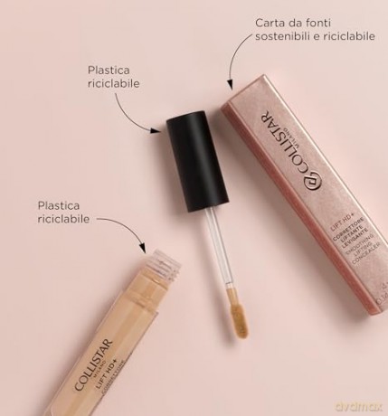 Waterproof concealer with lifting effect Lift HD+ Smoothing Lifting Concealer 4 ml - Shade: 4 Natural Ros