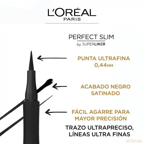 Waterproof eyeliner in Superliner Perfect Slim marker 1 g - Shade: 04 Navy