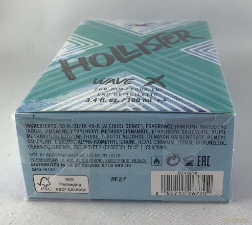 Wave X For Him - woda toaletowa - Volume: 100 ml