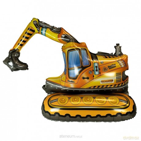 Balon foliowy koparka 3D XL