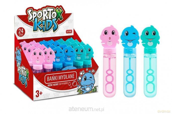 Bańki mydlane Sportox Kids mix (24szt)