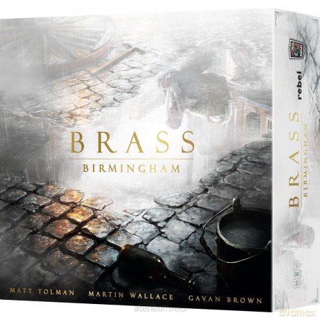 Brass: Birmingham (edycja deluxe) REBEL [GRA PLANSZOWA]