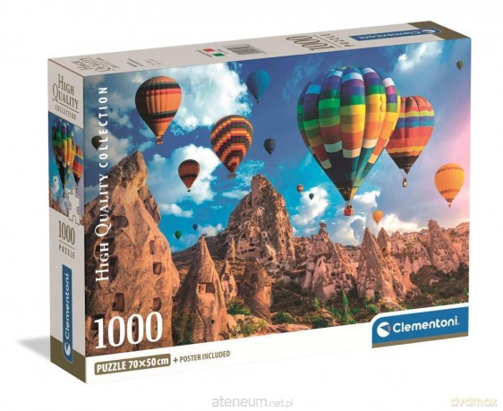 CLEMENTONI 1000 el. Balloons In Cappadocia [PUZZLE]