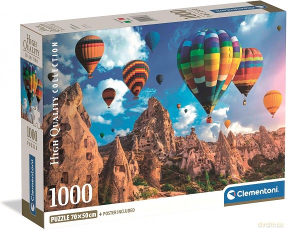 CLEMENTONI 1000 el. Balloons In Cappadocia [PUZZLE]