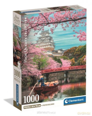 CLEMENTONI 1000 el. Himeji Castle In Spring [PUZZLE]