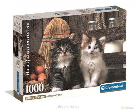 CLEMENTONI 1000 el. Lovely Kittens [PUZZLE]