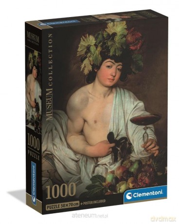CLEMENTONI 1000 el. Museum Caravaggio, Bacchus [PUZZLE]