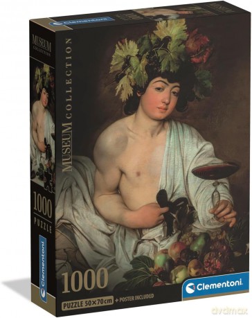 CLEMENTONI 1000 el. Museum Caravaggio, Bacchus [PUZZLE]
