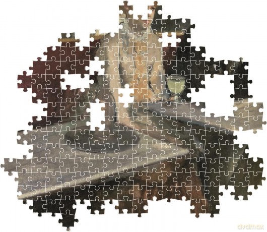 CLEMENTONI 1000 el. Museum Degas, Dans Un Cafe [PUZZLE]