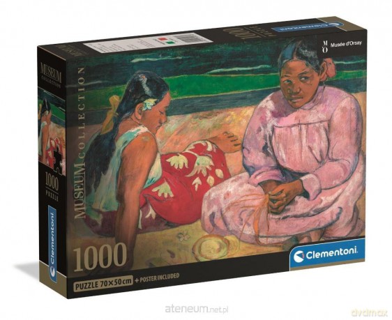 CLEMENTONI 1000 el. Museum Gauguin, Femmes De Tahiti [PUZZLE]
