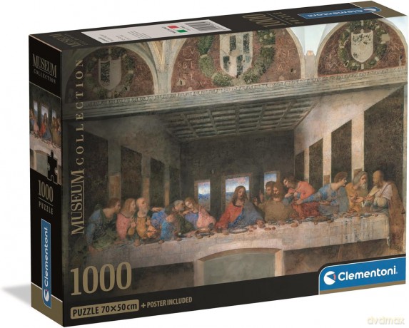 CLEMENTONI 1000 el. Museum Leonardo: Cenacolo [PUZZLE]