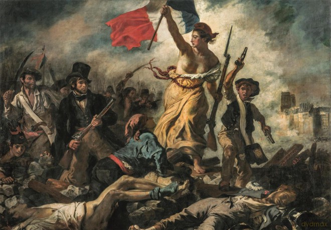 CLEMENTONI 1000 el. Museum Liberty Leading The People [PUZZLE]