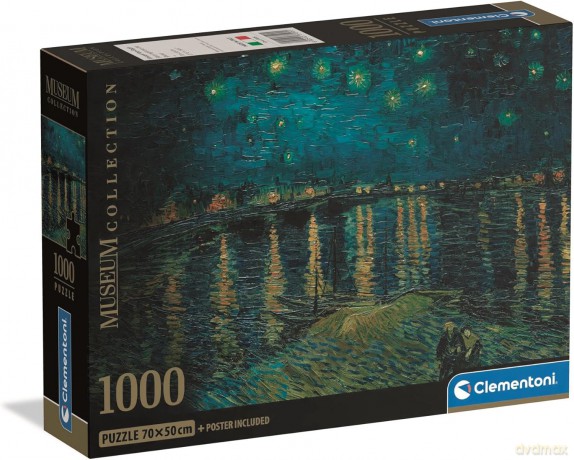 CLEMENTONI 1000 el. Museum Van Gogh - Notte Stellata [PUZZLE]