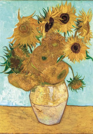 CLEMENTONI 1000 el. Museum Van Gogh: Sun Flower [PUZZLE]