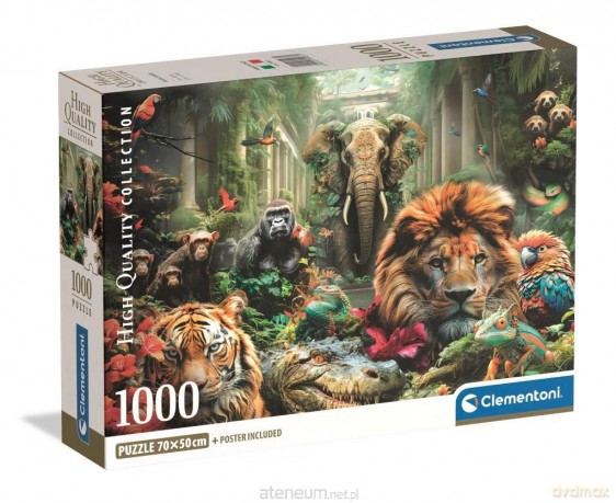 CLEMENTONI 1000 el. Mystic Jungle [PUZZLE]