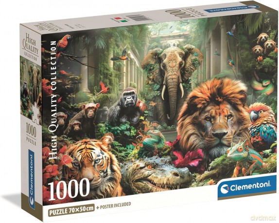 CLEMENTONI 1000 el. Mystic Jungle [PUZZLE]
