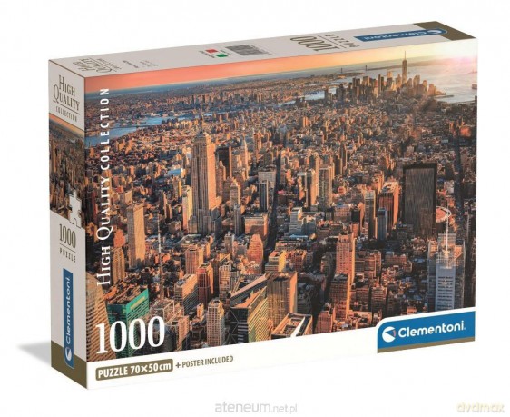 CLEMENTONI 1000 el. New York City [PUZZLE]