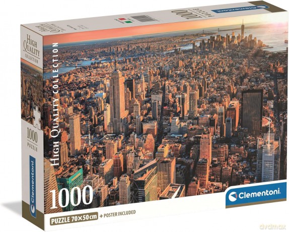 CLEMENTONI 1000 el. New York City [PUZZLE]
