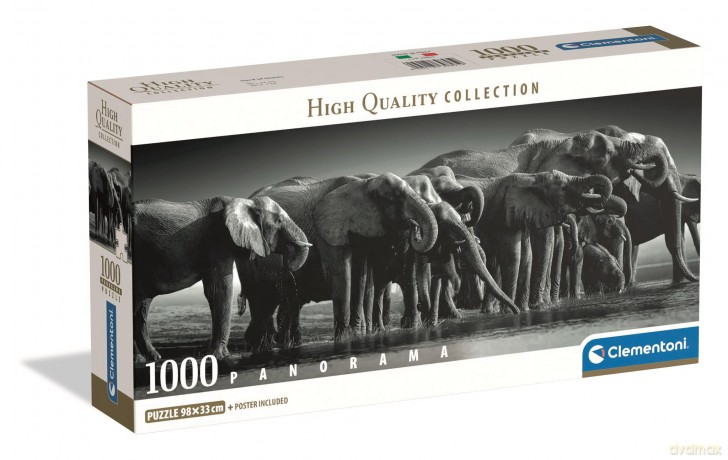CLEMENTONI 1000 el. Panorama Herd Of Giants [PUZZLE]
