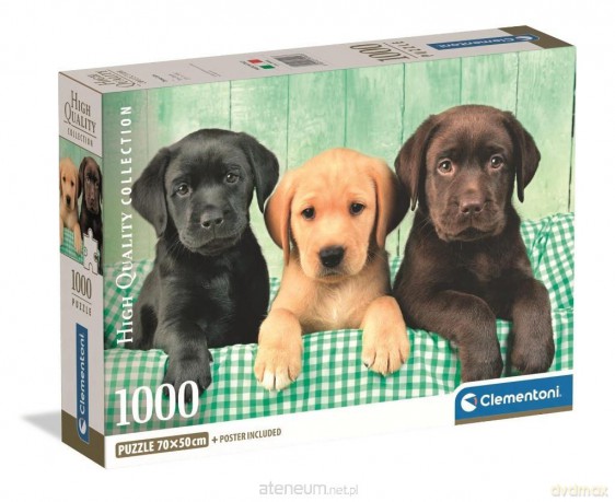 CLEMENTONI 1000 el. Three Labs [PUZZLE]