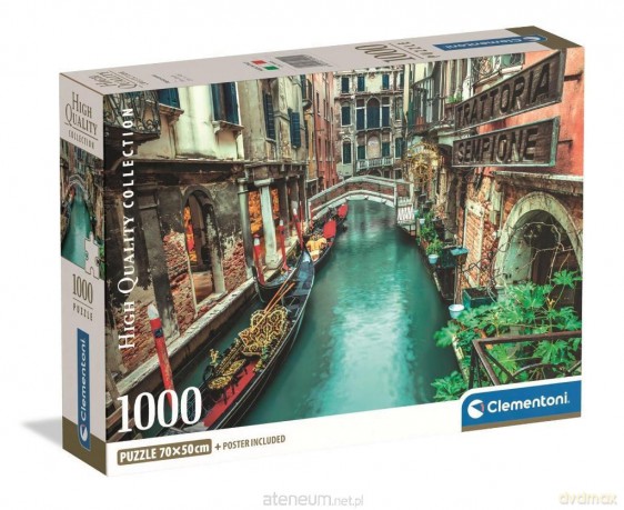 CLEMENTONI 1000 el. Venice Canal [PUZZLE]