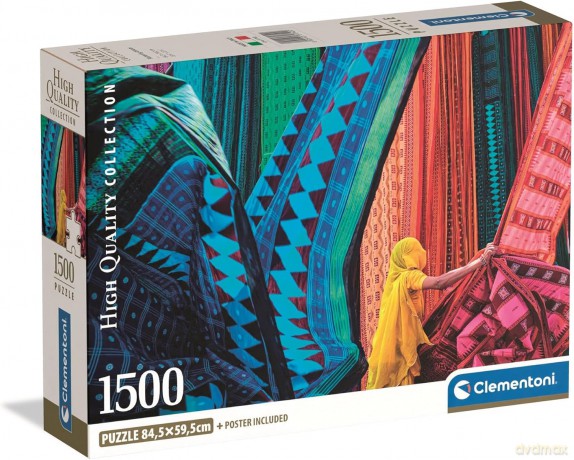 CLEMENTONI 1500 el. Fluttering Tissues [PUZZLE]