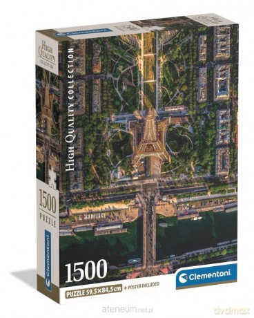 CLEMENTONI 1500 el. Flying Over Paris [PUZZLE]