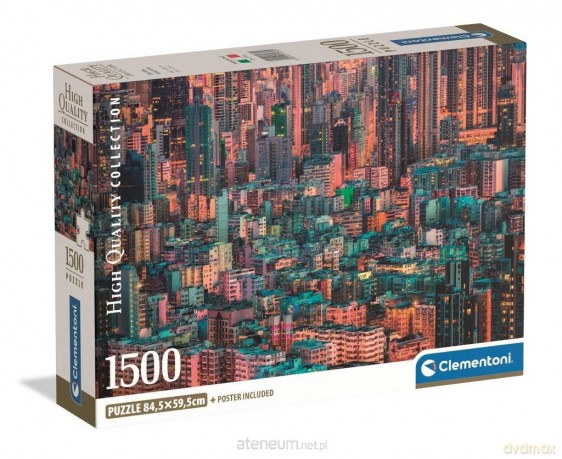 CLEMENTONI 1500 el. The Hive, Hong Kong [PUZZLE]