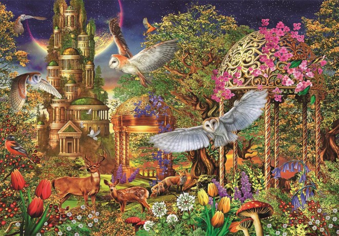CLEMENTONI 1500 el. Woodland Fantasy Garden [PUZZLE]
