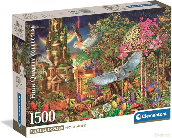 CLEMENTONI 1500 el. Woodland Fantasy Garden [PUZZLE]