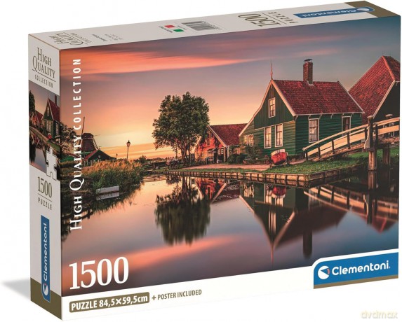 CLEMENTONI 1500 el. Zaanse Schans [PUZZLE]
