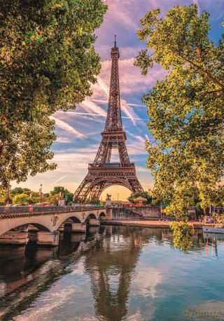 CLEMENTONI 500 el. Along The Seine [PUZZLE]