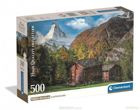 CLEMENTONI 500 el. Charming Matterhorn [PUZZLE]