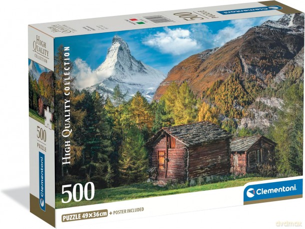 CLEMENTONI 500 el. Charming Matterhorn [PUZZLE]