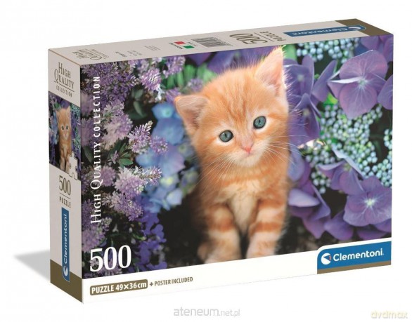 CLEMENTONI 500 el. Gattino Rosso [PUZZLE]