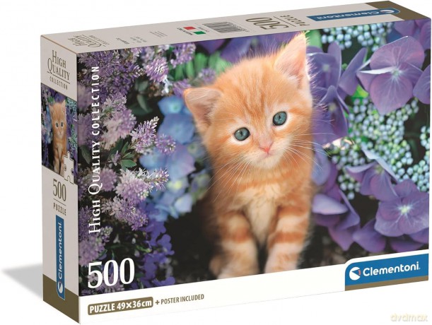 CLEMENTONI 500 el. Gattino Rosso [PUZZLE]