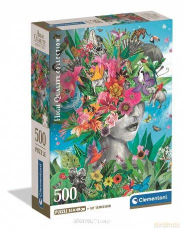 CLEMENTONI 500 el. Head In The Jungle [PUZZLE]
