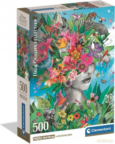 CLEMENTONI 500 el. Head In The Jungle [PUZZLE]